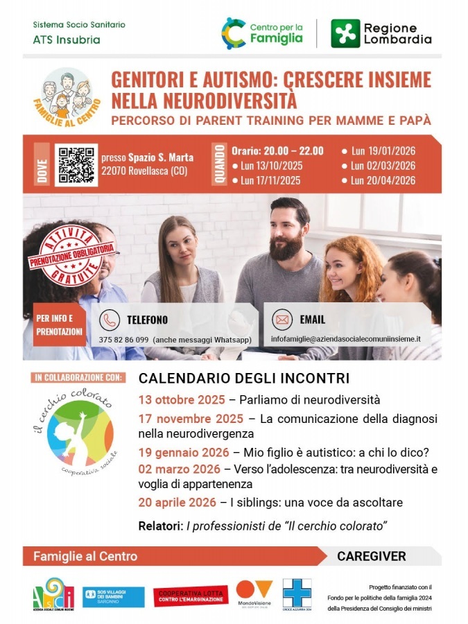 GENITORI E AUTISMO: crescere insieme nella neurodiversità